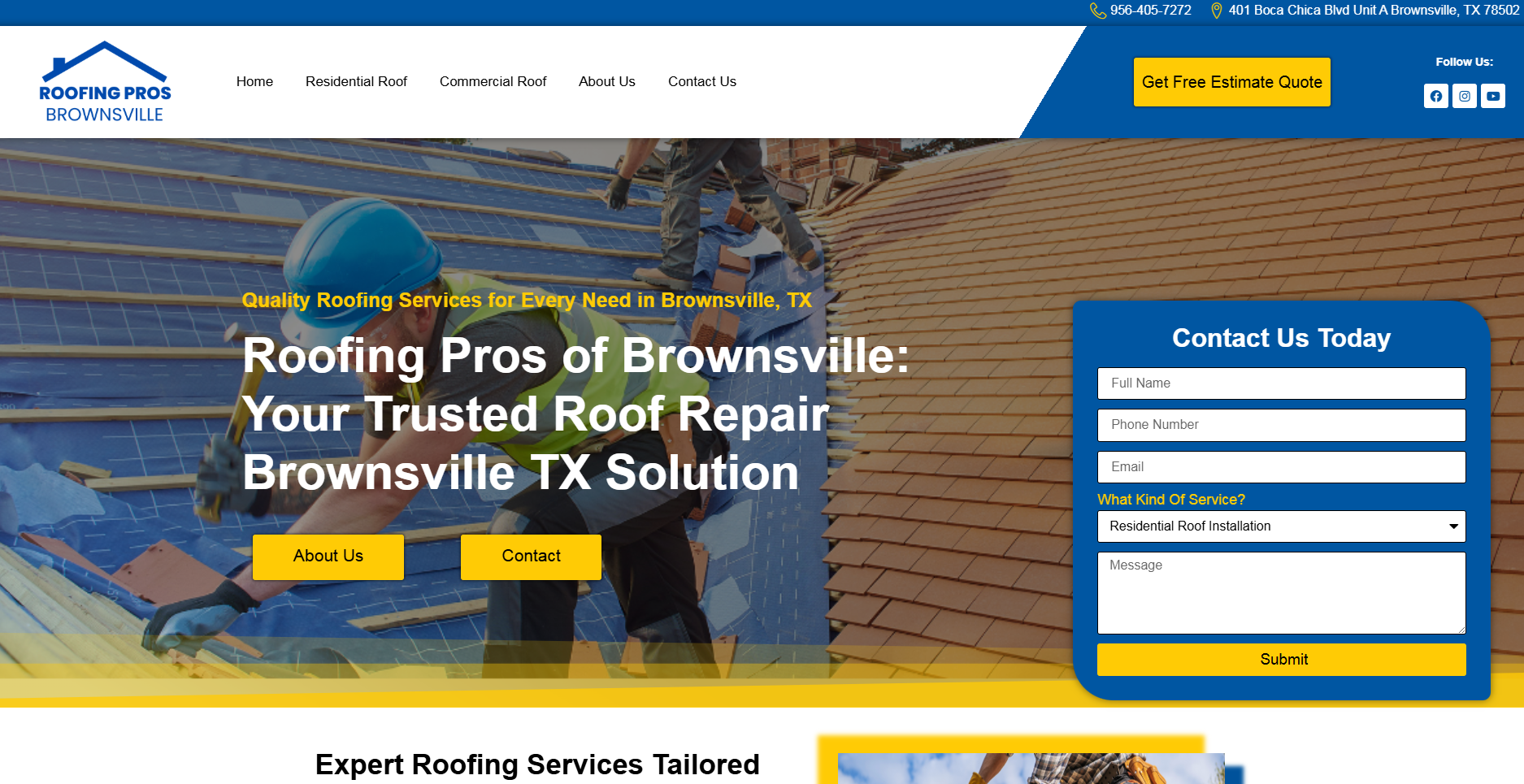 Roofing Pros Brownsville